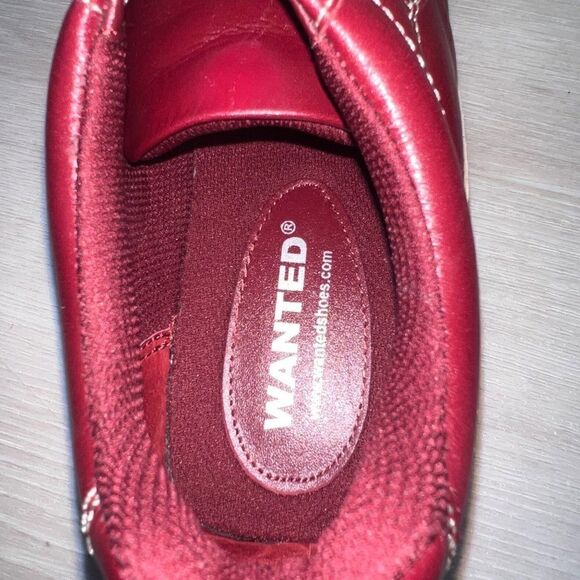 Wanted Shoe Speed Red/Tan Leather Women's 9.5 - Picture 8 of 10